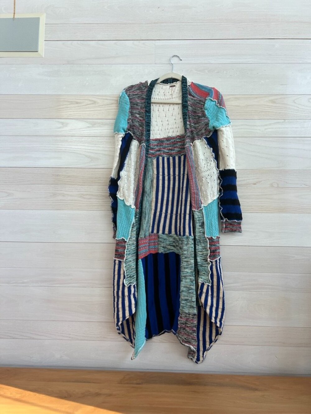 Free People Patchwork Cardigan